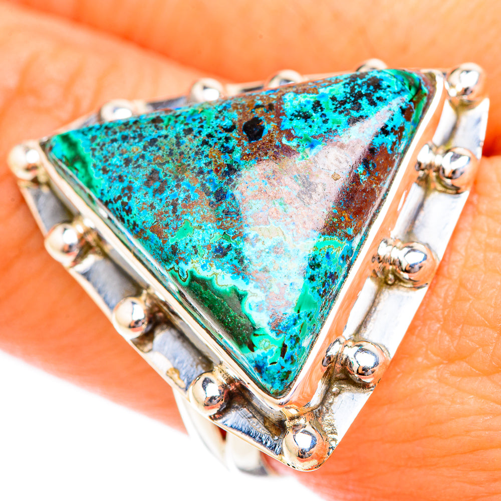 Shattuckite Rings handcrafted by Ana Silver Co - RING118885