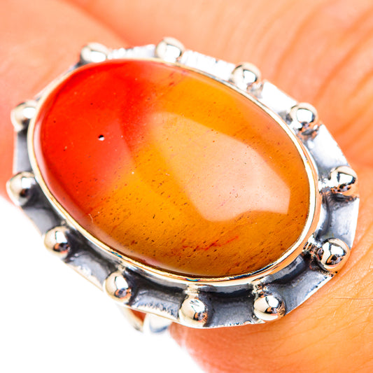 Mookaite Rings handcrafted by Ana Silver Co - RING118891