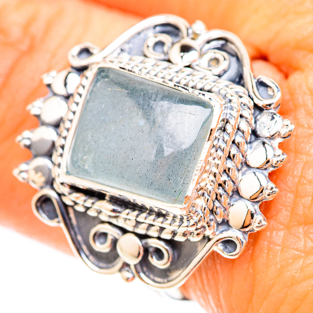 Aquamarine Rings handcrafted by Ana Silver Co - RING118908