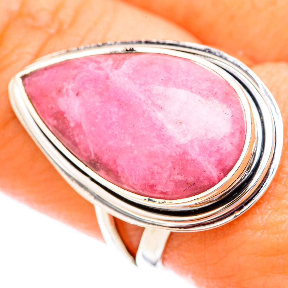 Rhodochrosite Rings handcrafted by Ana Silver Co - RING118920