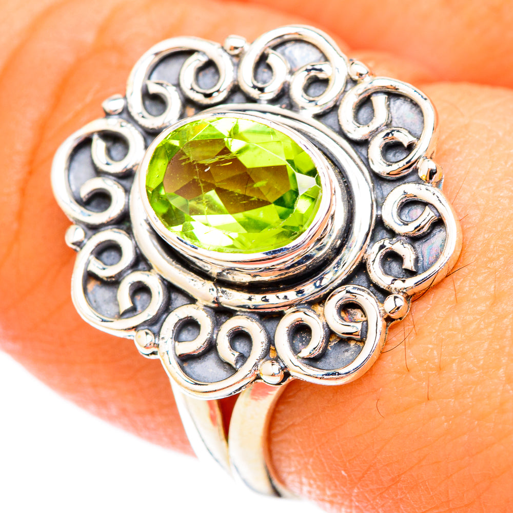 Peridot Rings handcrafted by Ana Silver Co - RING118936