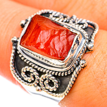 Carnelian Rings handcrafted by Ana Silver Co - RING118940