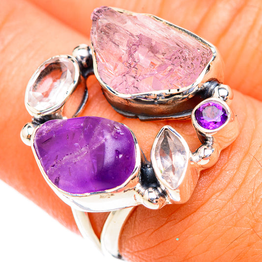 Kunzite Rings handcrafted by Ana Silver Co - RING118945