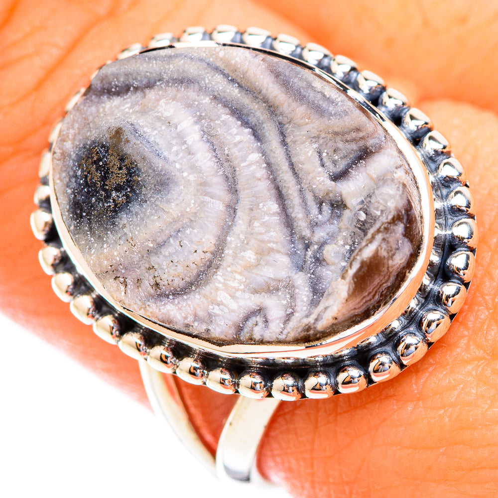 Desert Druzy Rings handcrafted by Ana Silver Co - RING118954