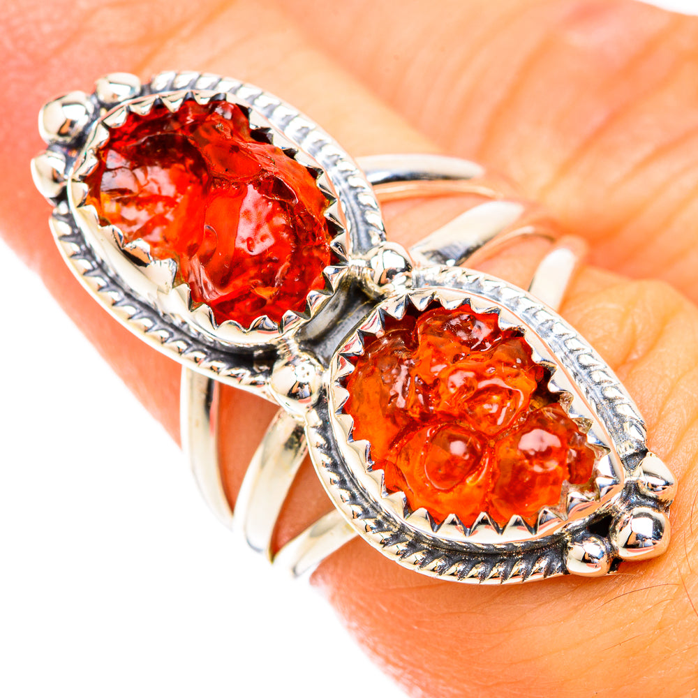 Carnelian Rings handcrafted by Ana Silver Co - RING118963