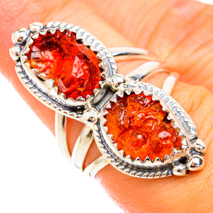 Carnelian Rings handcrafted by Ana Silver Co - RING118963