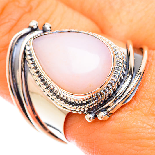 Pink Opal Rings handcrafted by Ana Silver Co - RING118965