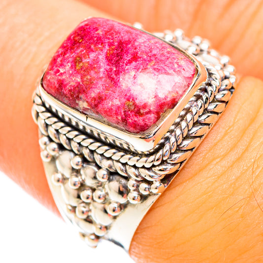 Thulite Rings handcrafted by Ana Silver Co - RING118966