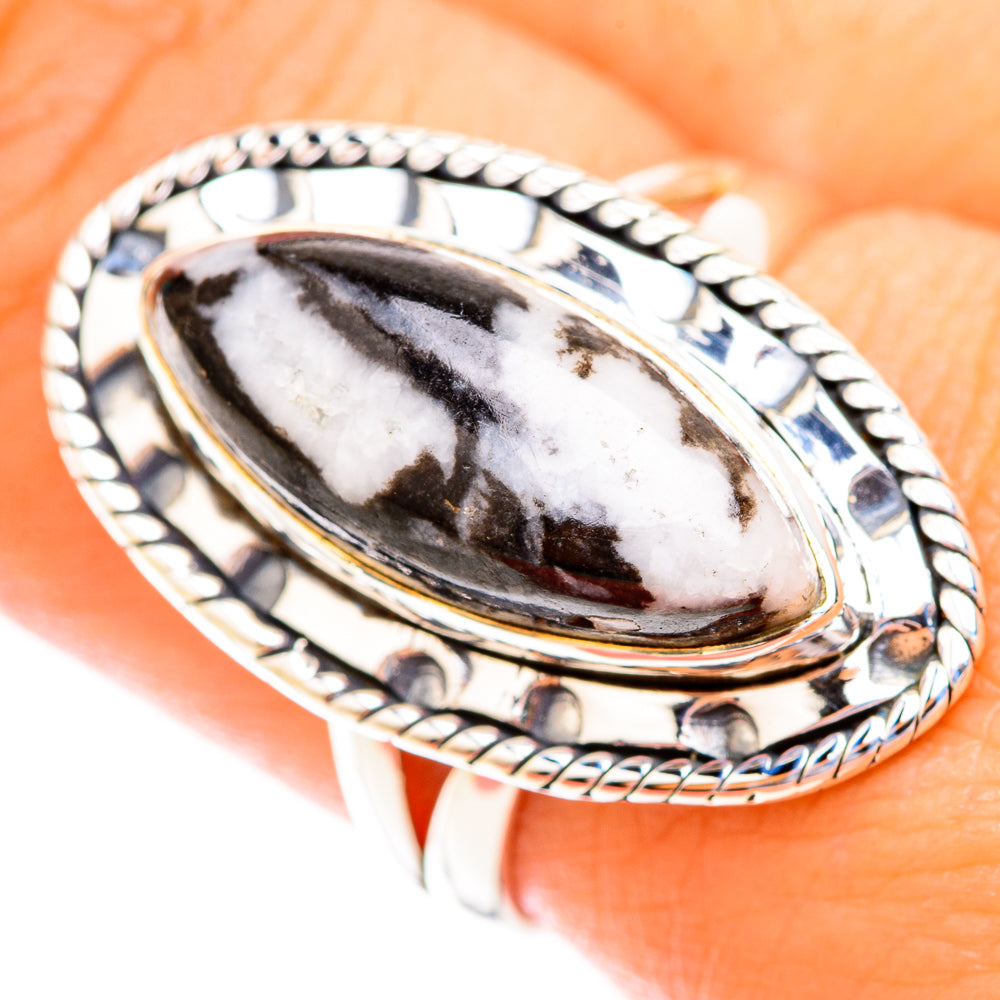 Pinolith Jasper Rings handcrafted by Ana Silver Co - RING118969