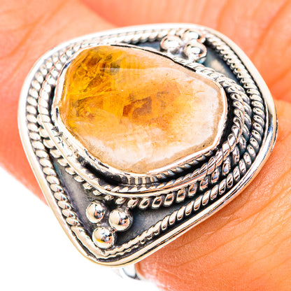 Citrine Rings handcrafted by Ana Silver Co - RING118982