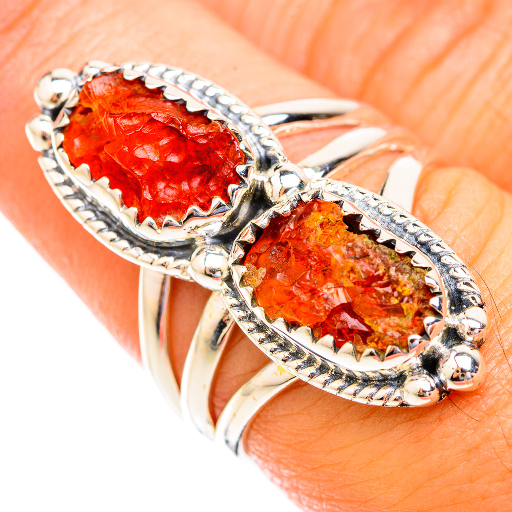 Carnelian Rings handcrafted by Ana Silver Co - RING119005