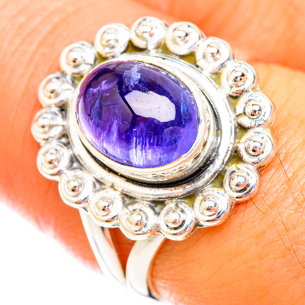 Tanzanite Rings handcrafted by Ana Silver Co - RING119009