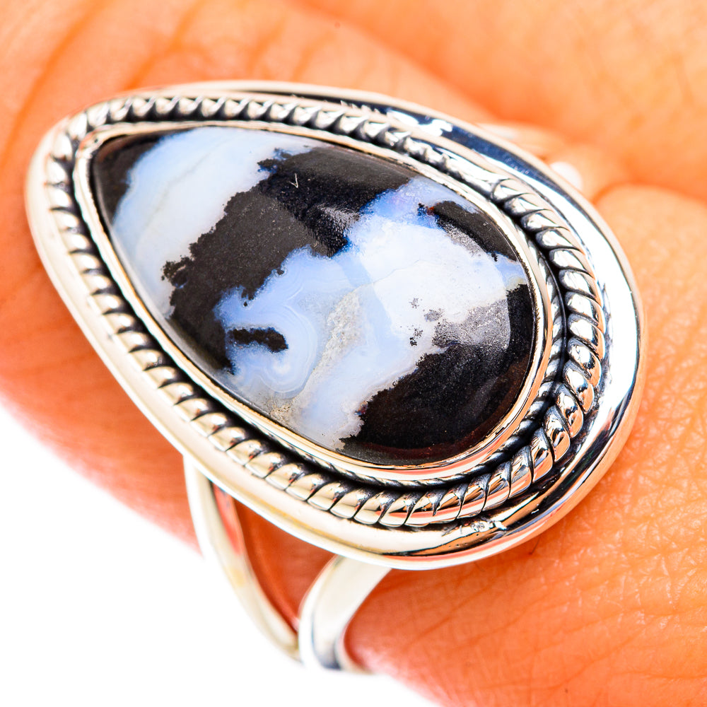 Pinolith Jasper Rings handcrafted by Ana Silver Co - RING119011