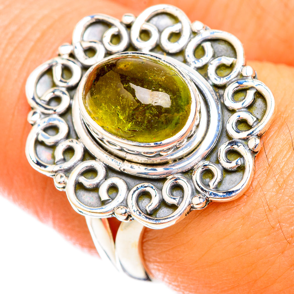 Peridot Rings handcrafted by Ana Silver Co - RING119019
