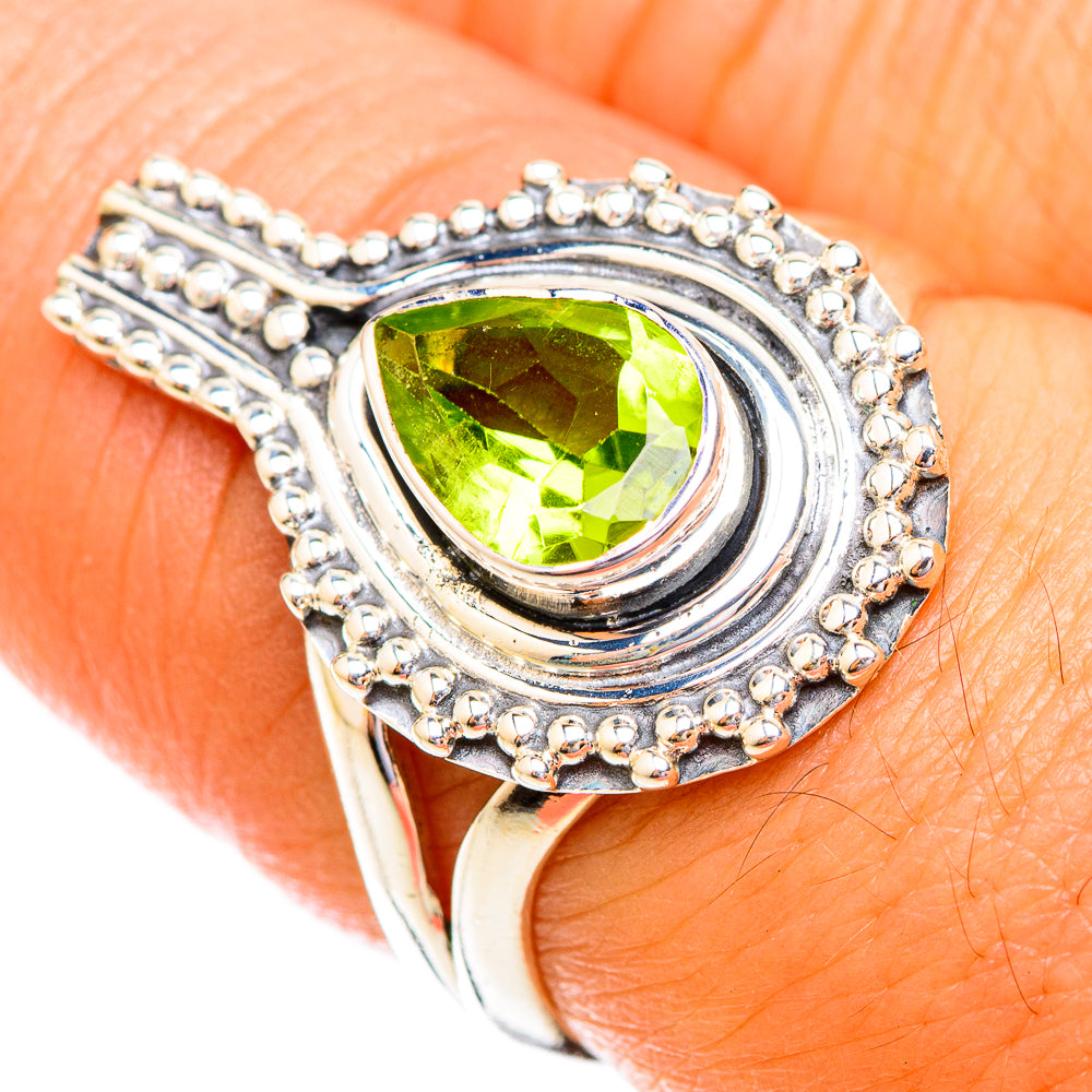 Peridot Rings handcrafted by Ana Silver Co - RING119024
