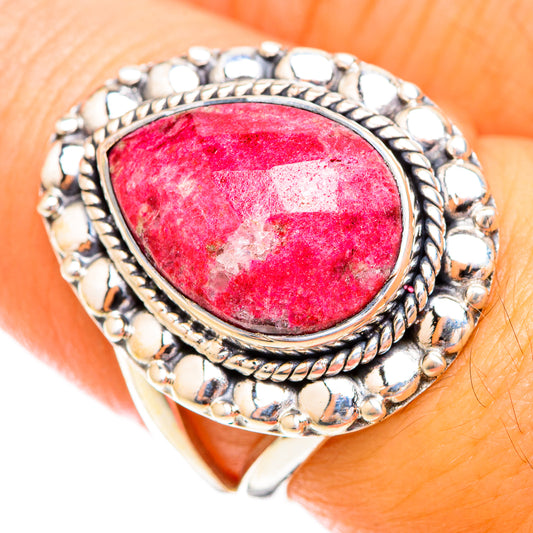 Thulite Rings handcrafted by Ana Silver Co - RING119029