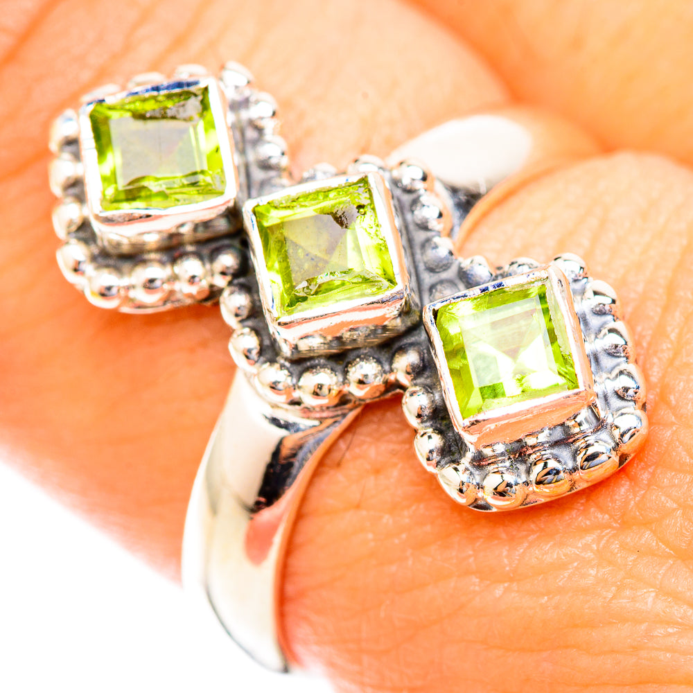 Peridot Rings handcrafted by Ana Silver Co - RING119044