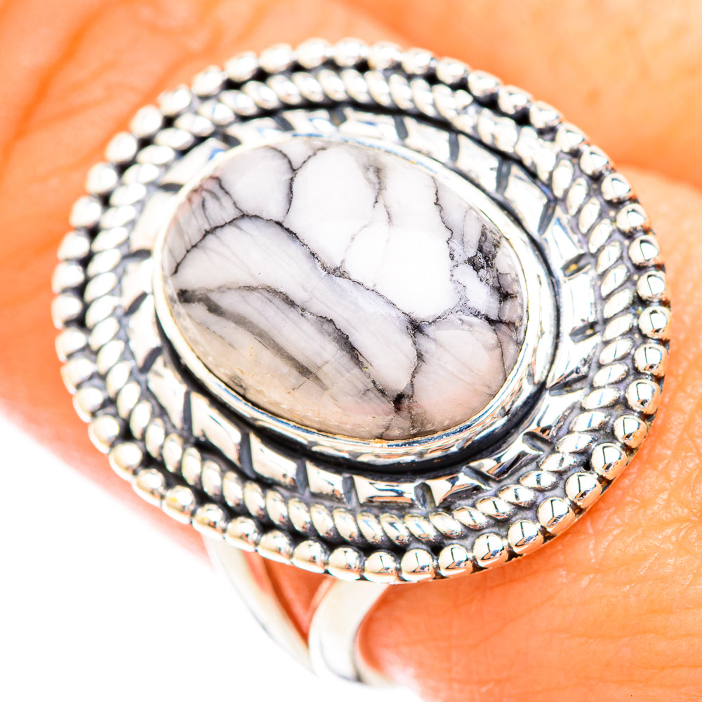 Pinolith Jasper Rings handcrafted by Ana Silver Co - RING119046