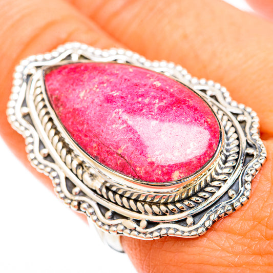 Thulite Rings handcrafted by Ana Silver Co - RING119067