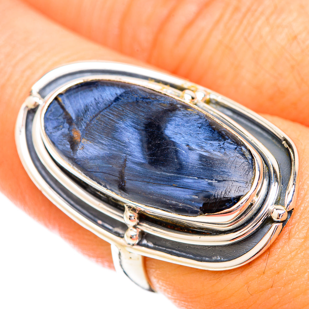 Pietersite Rings handcrafted by Ana Silver Co - RING119070