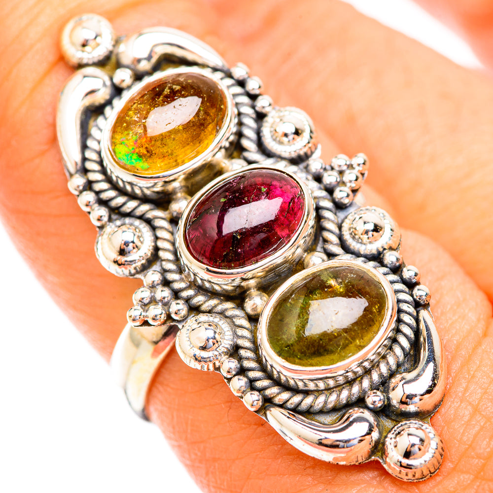 Tourmaline Rings handcrafted by Ana Silver Co - RING119078