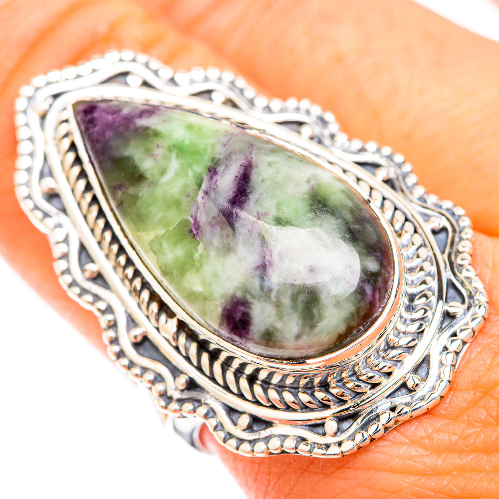 Charoite Rings handcrafted by Ana Silver Co - RING119090
