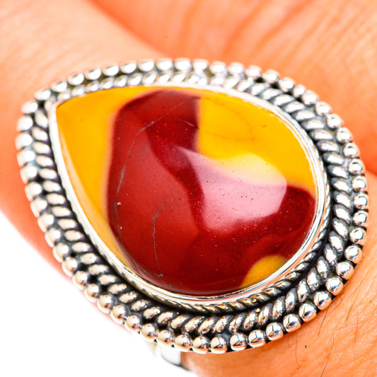 Mookaite Rings handcrafted by Ana Silver Co - RING119097
