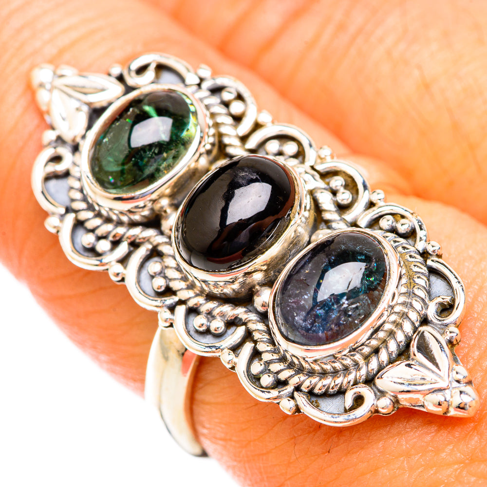 Tourmaline Rings handcrafted by Ana Silver Co - RING119109