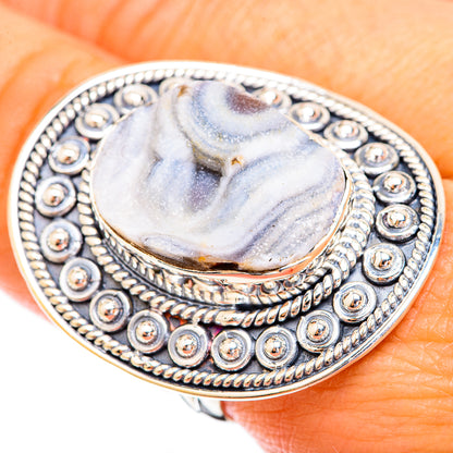 Desert Druzy Rings handcrafted by Ana Silver Co - RING119112