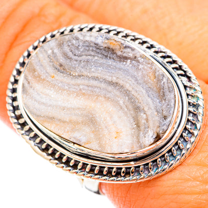 Desert Druzy Rings handcrafted by Ana Silver Co - RING119113