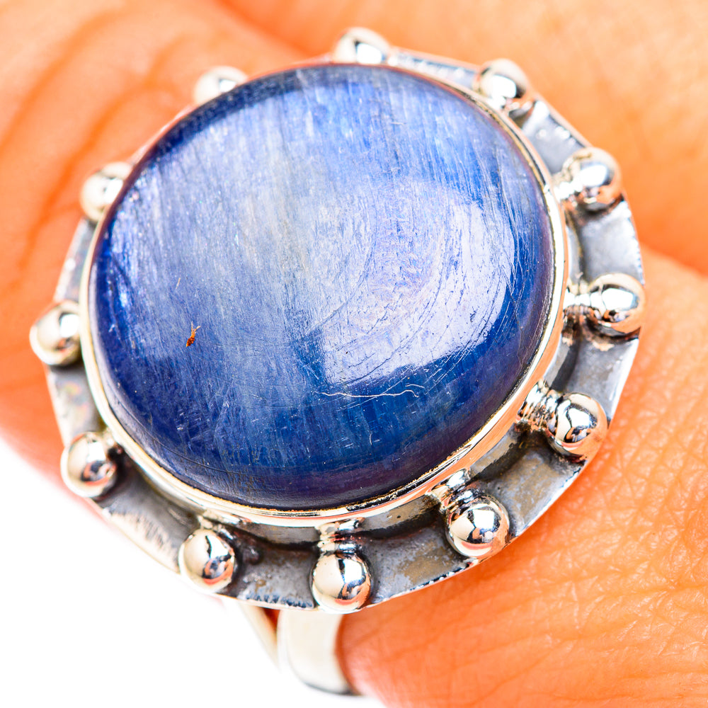 Kyanite Rings handcrafted by Ana Silver Co - RING119116