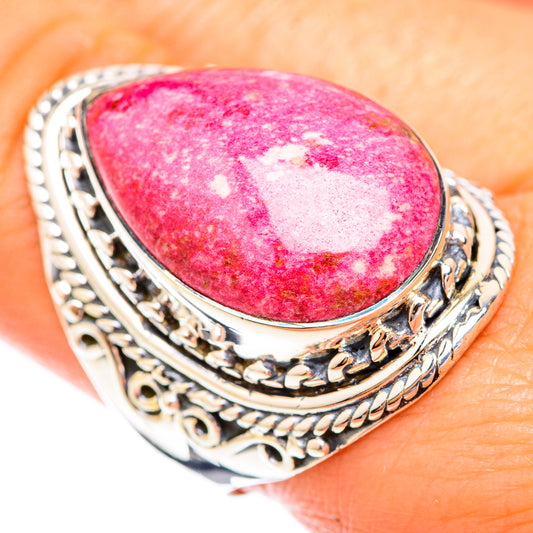 Thulite Rings handcrafted by Ana Silver Co - RING119132