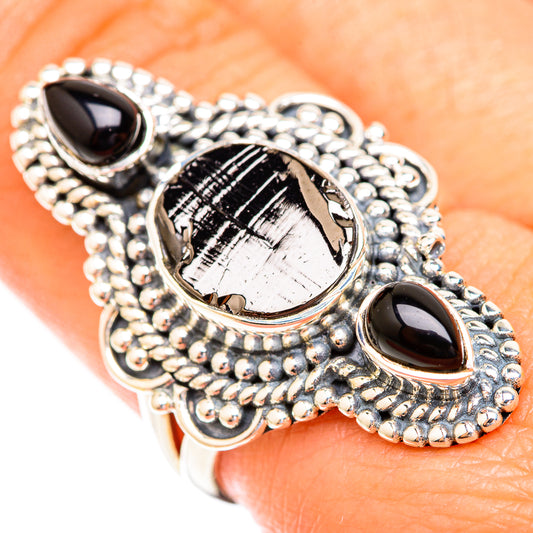 Shungite Rings handcrafted by Ana Silver Co - RING119136