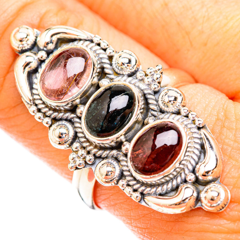 Tourmaline Rings handcrafted by Ana Silver Co - RING119143