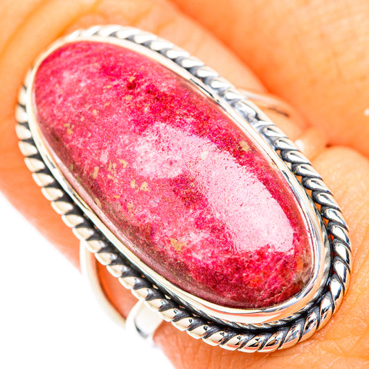 Thulite Rings handcrafted by Ana Silver Co - RING119159