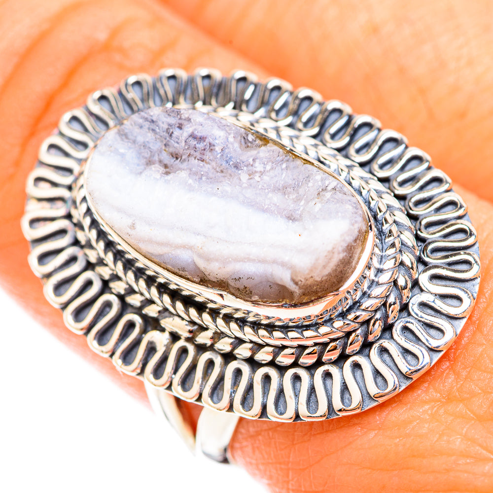 Desert Druzy Rings handcrafted by Ana Silver Co - RING119175