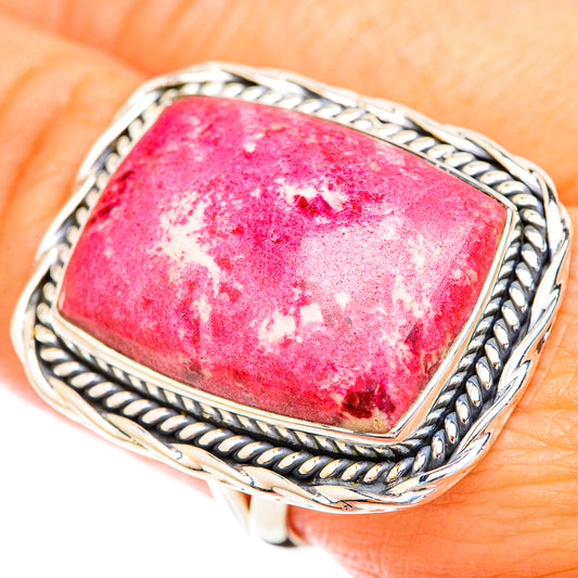 Thulite Rings handcrafted by Ana Silver Co - RING119186
