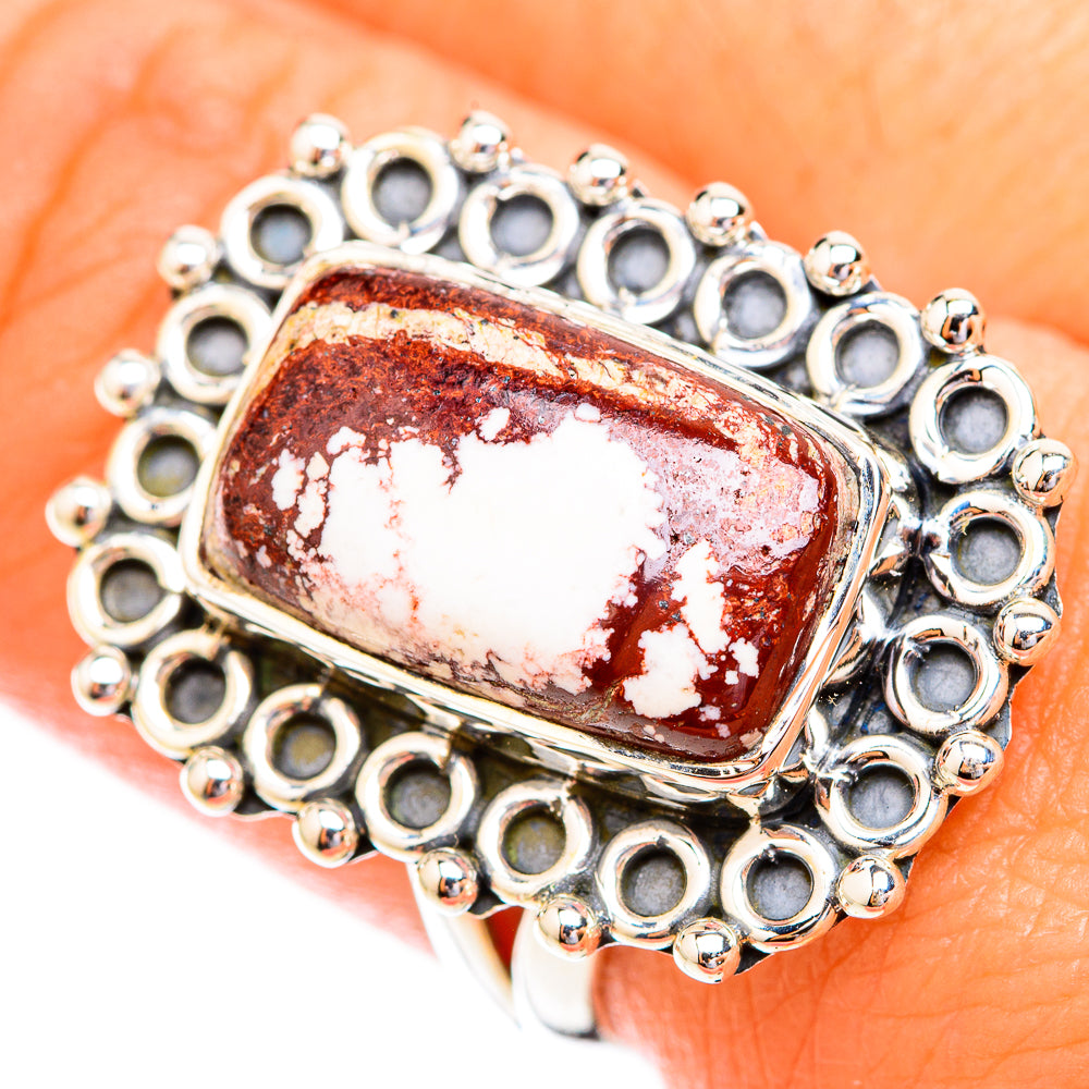 Wild Horse Jasper Rings handcrafted by Ana Silver Co - RING119250