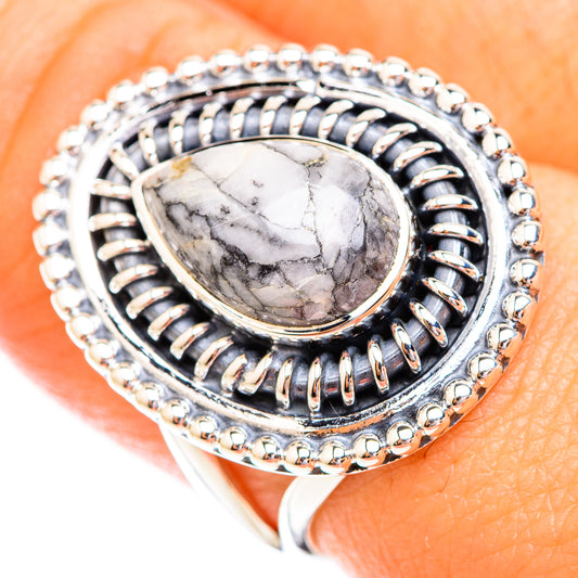 Pinolith Jasper Rings handcrafted by Ana Silver Co - RING119267