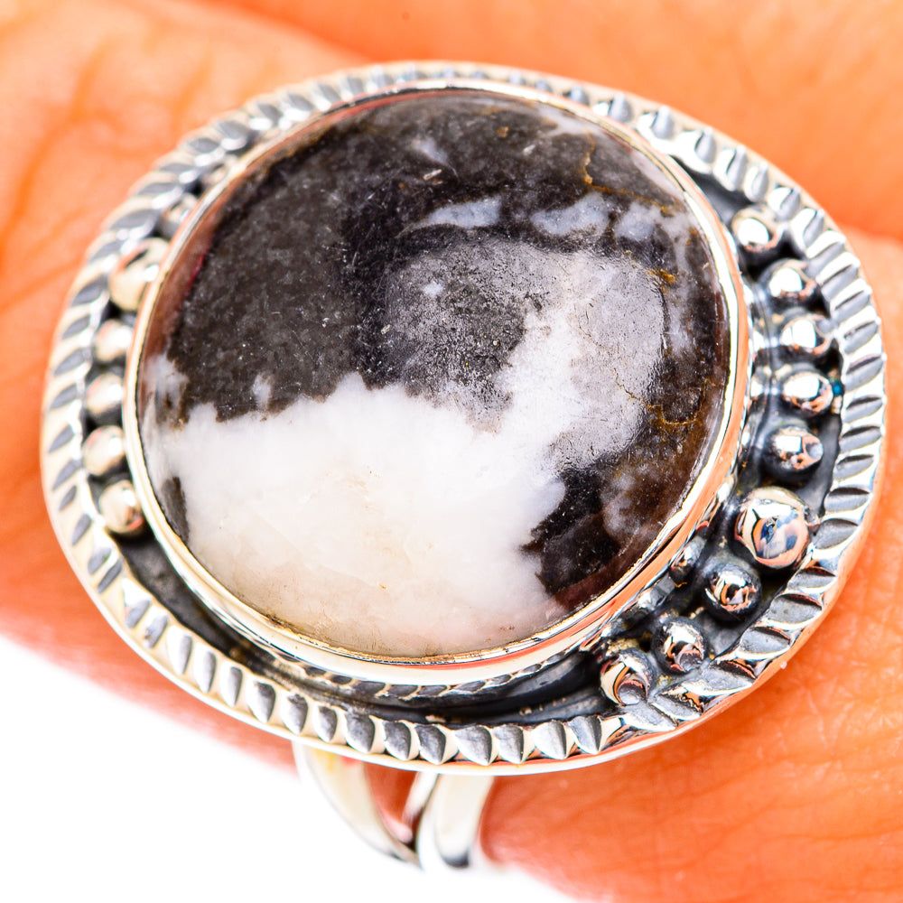 Pinolith Jasper Rings handcrafted by Ana Silver Co - RING119287