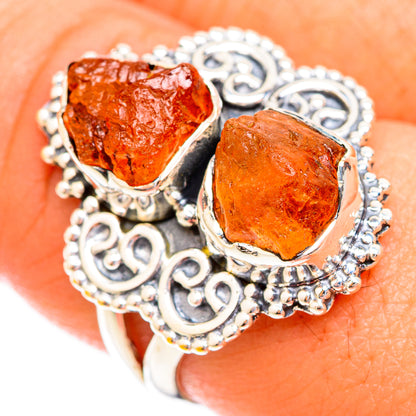 Carnelian Rings handcrafted by Ana Silver Co - RING119307