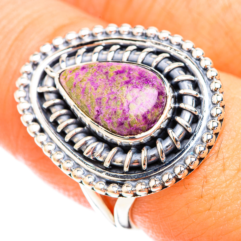 Stichtite Rings handcrafted by Ana Silver Co - RING119311