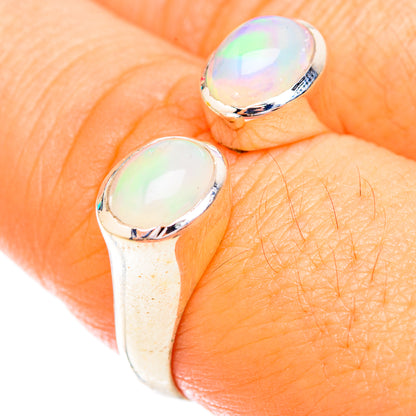 Ethiopian Opal Rings handcrafted by Ana Silver Co - RING119316