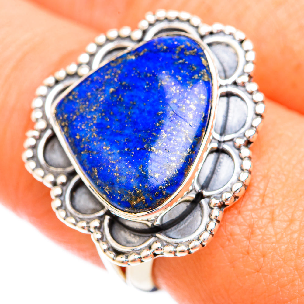 Lapis Lazuli Rings handcrafted by Ana Silver Co - RING119320