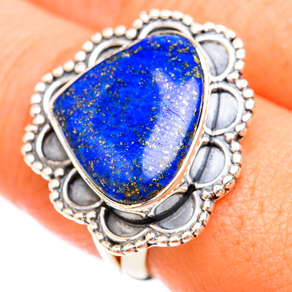 Lapis Lazuli Rings handcrafted by Ana Silver Co - RING119320