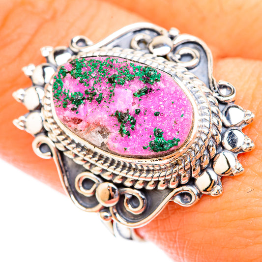 Ruby Fuchsite Rings handcrafted by Ana Silver Co - RING119333