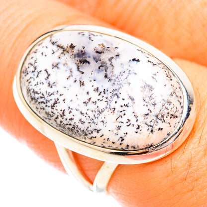 Dendritic Opal Rings handcrafted by Ana Silver Co - RING119341