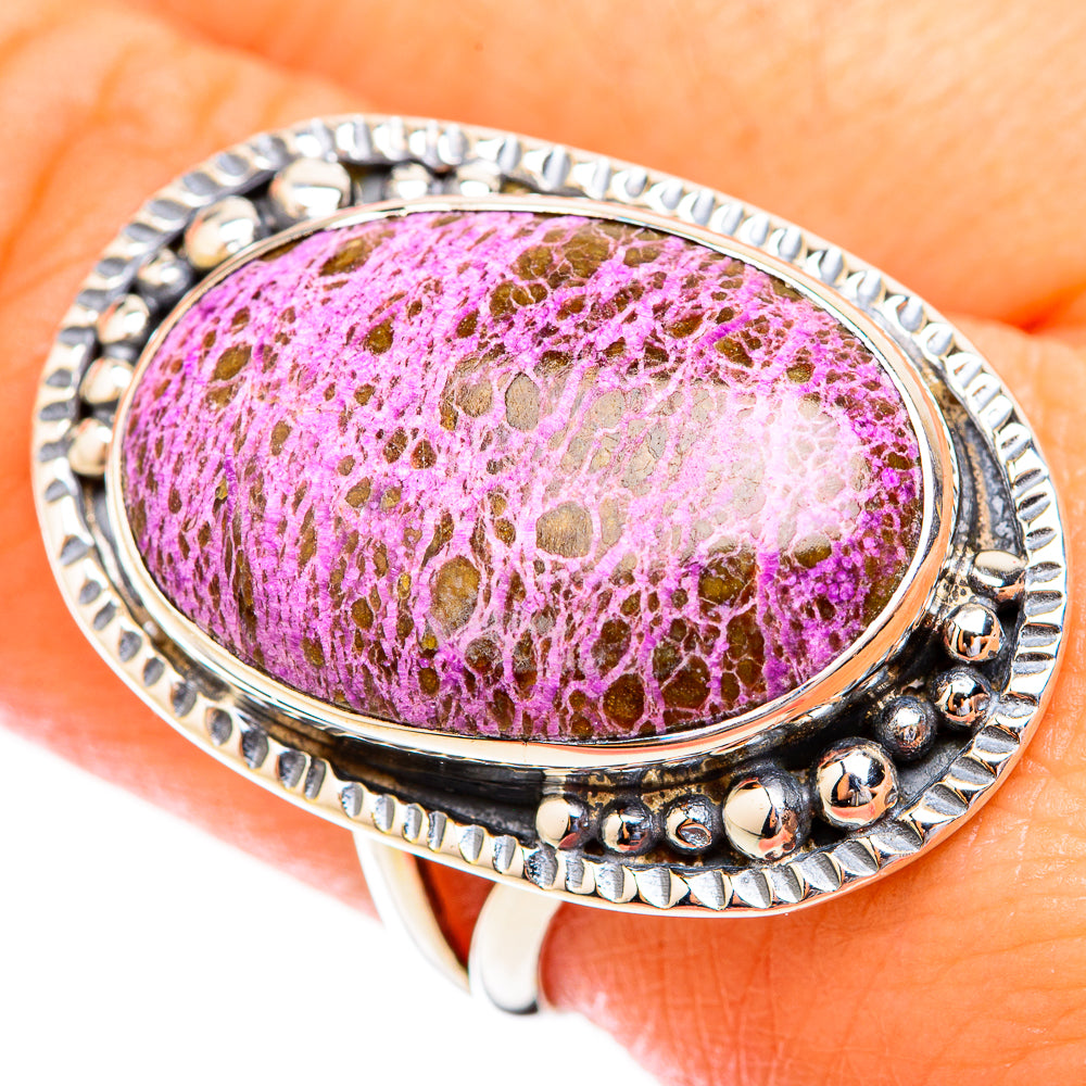 Stichtite Rings handcrafted by Ana Silver Co - RING119367