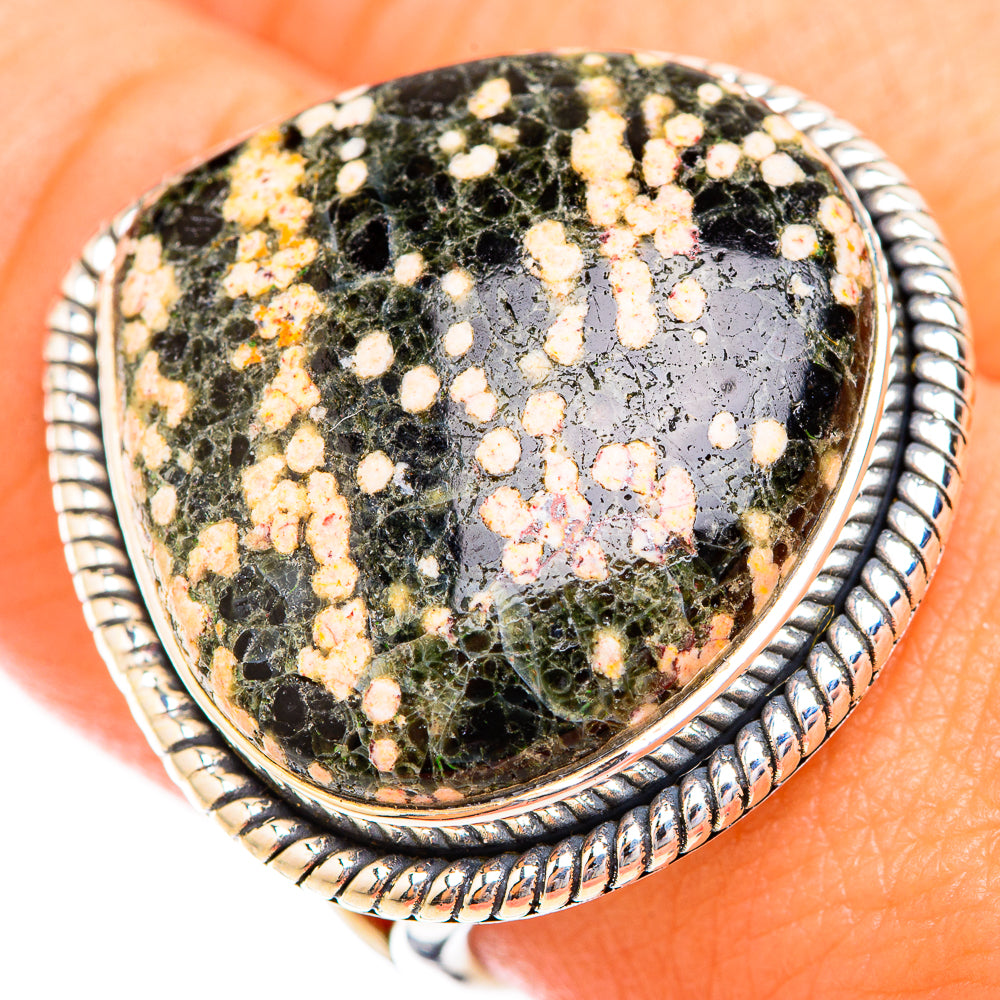 Ocean Jasper Rings handcrafted by Ana Silver Co - RING119400