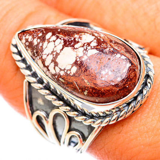 Wild Horse Jasper Rings handcrafted by Ana Silver Co - RING119410